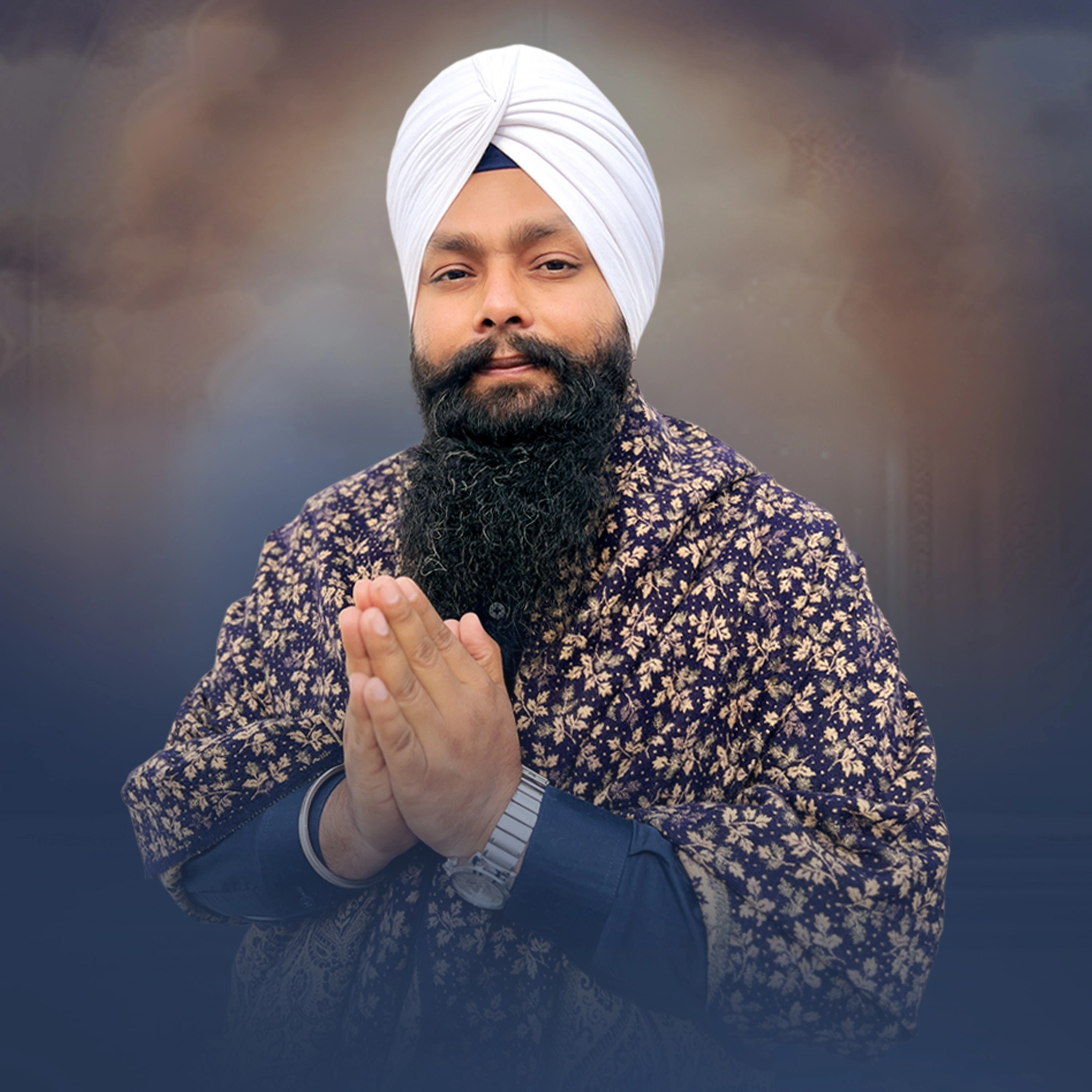 Portrait of Bhai Gaganpreet Singh Ji - Devotional