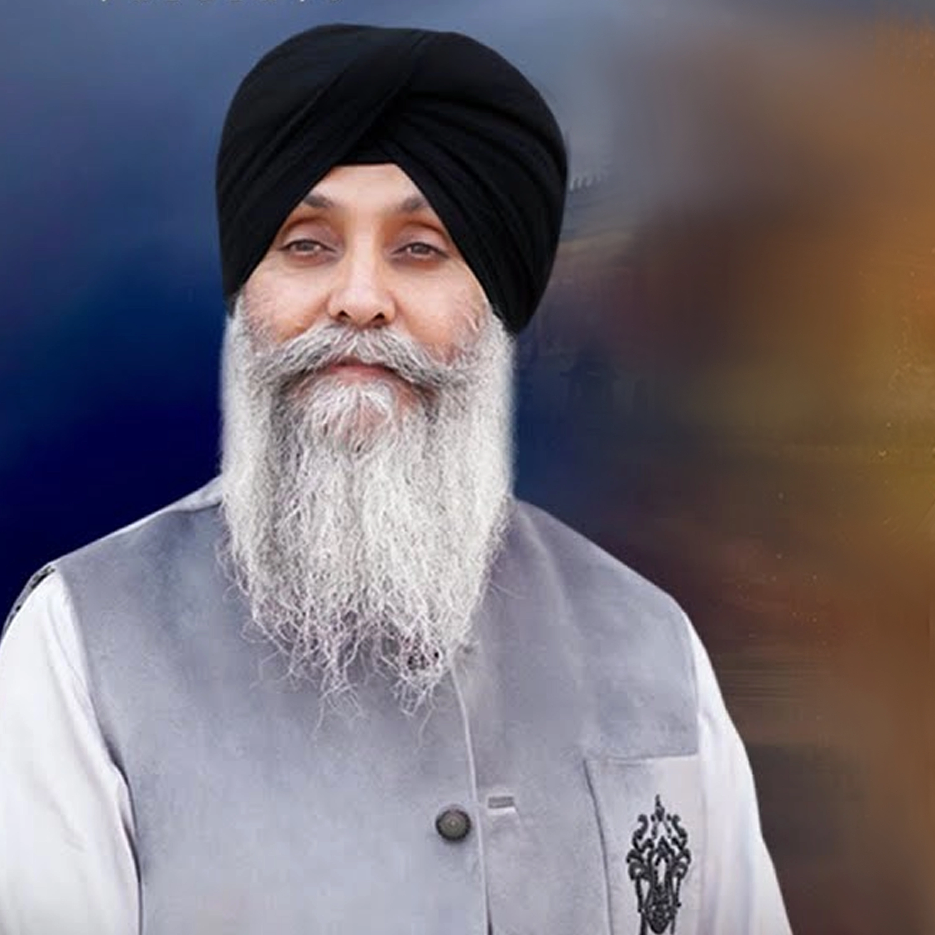 Portrait of Bhai Joginder Singh Riar - Artist